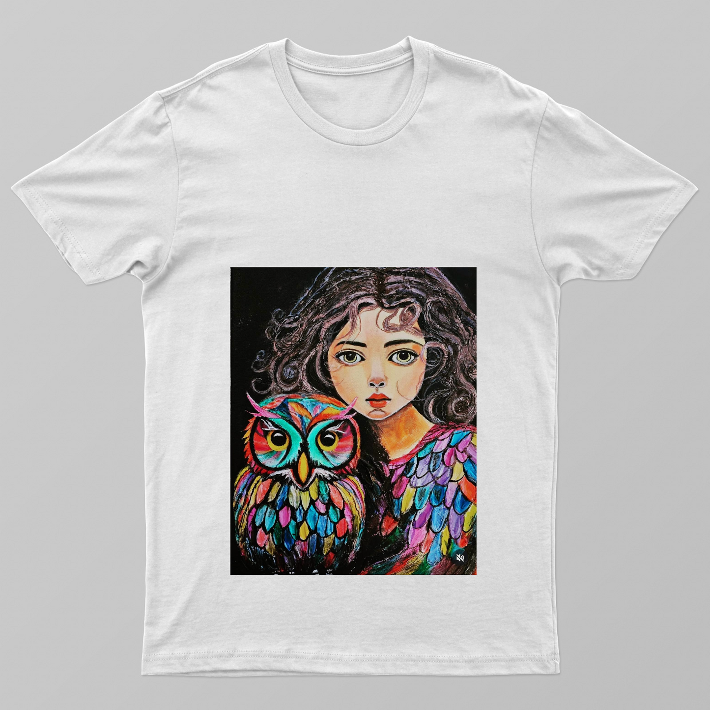 Wisdom in Her Eyes Unisex T-shirt by Sakshi