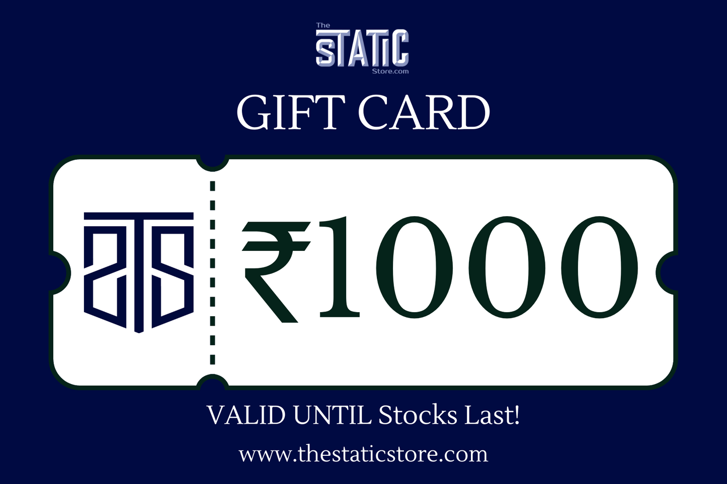 The STATIC Gift Card