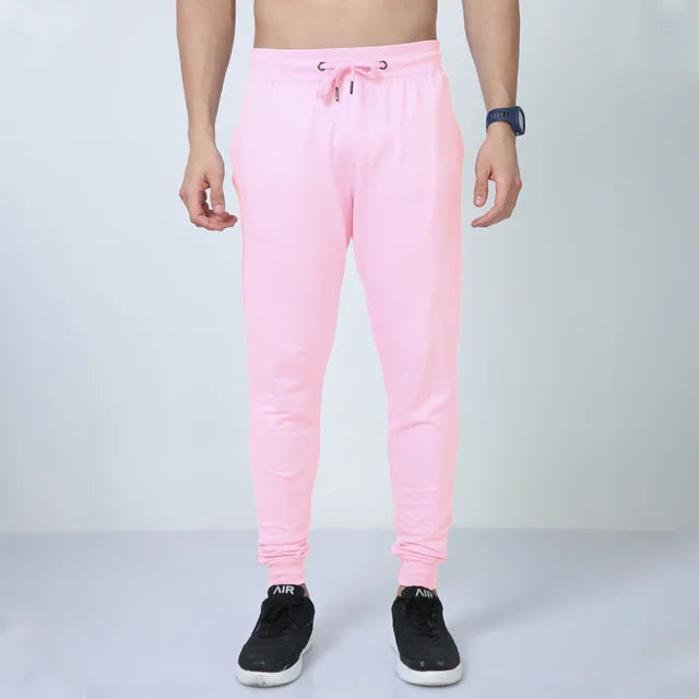 Baby Pink Joggers Essentials The STATIC Store