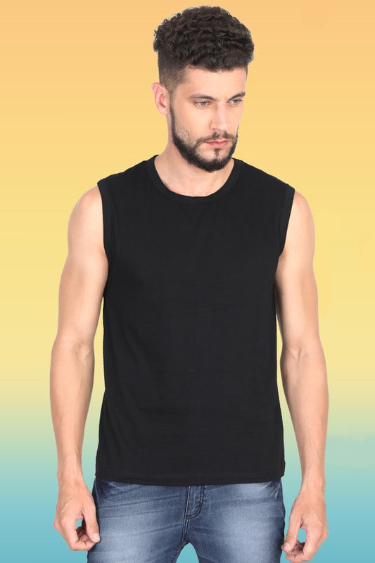 Black Simple & Basic tank top