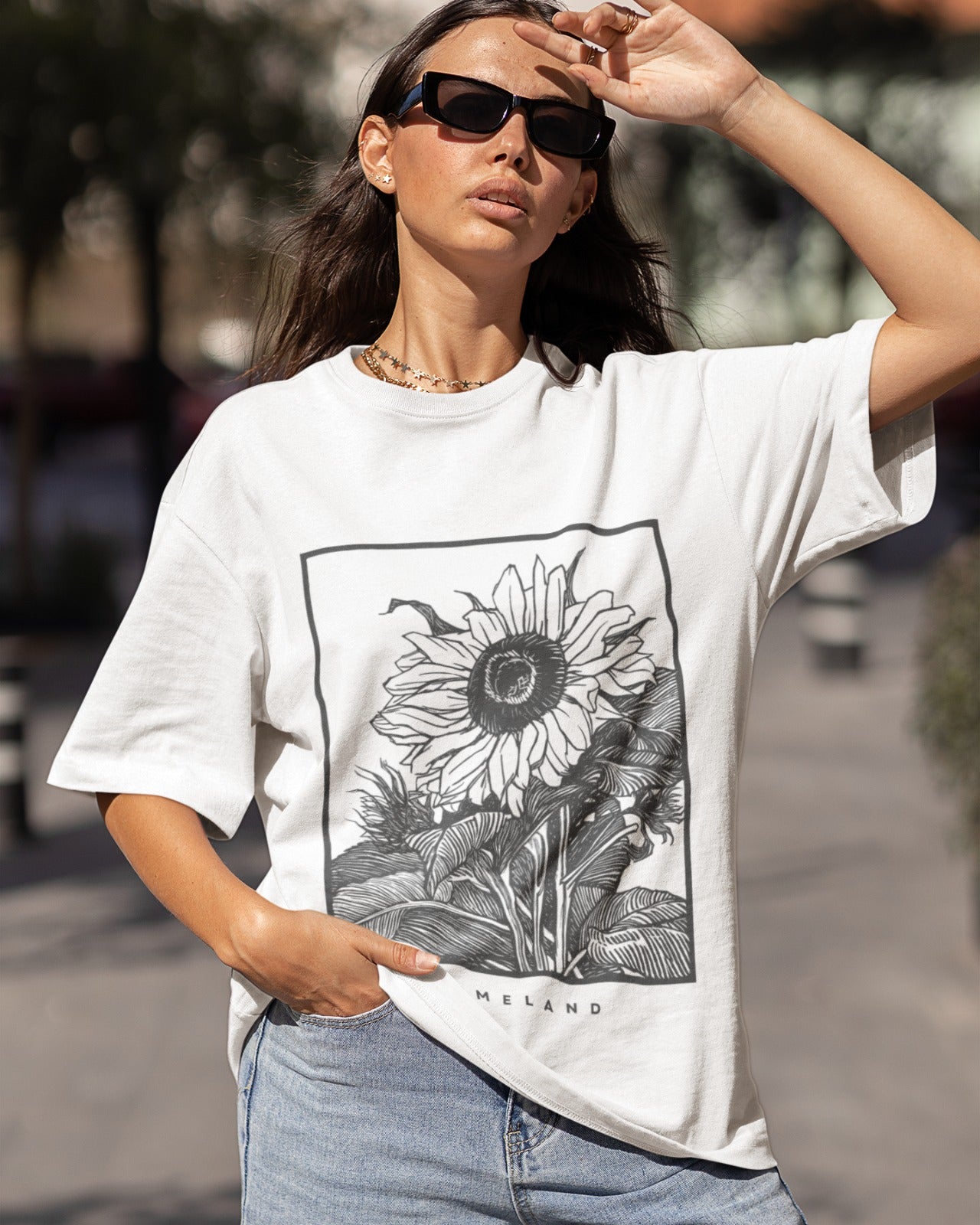 Homeland Sunflower Oversized Unisex T-shirt
