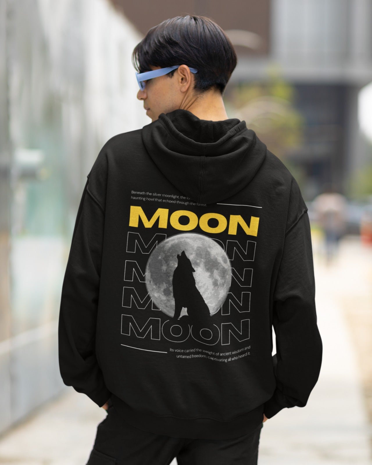 Moon Hound Oversized Hoodie
