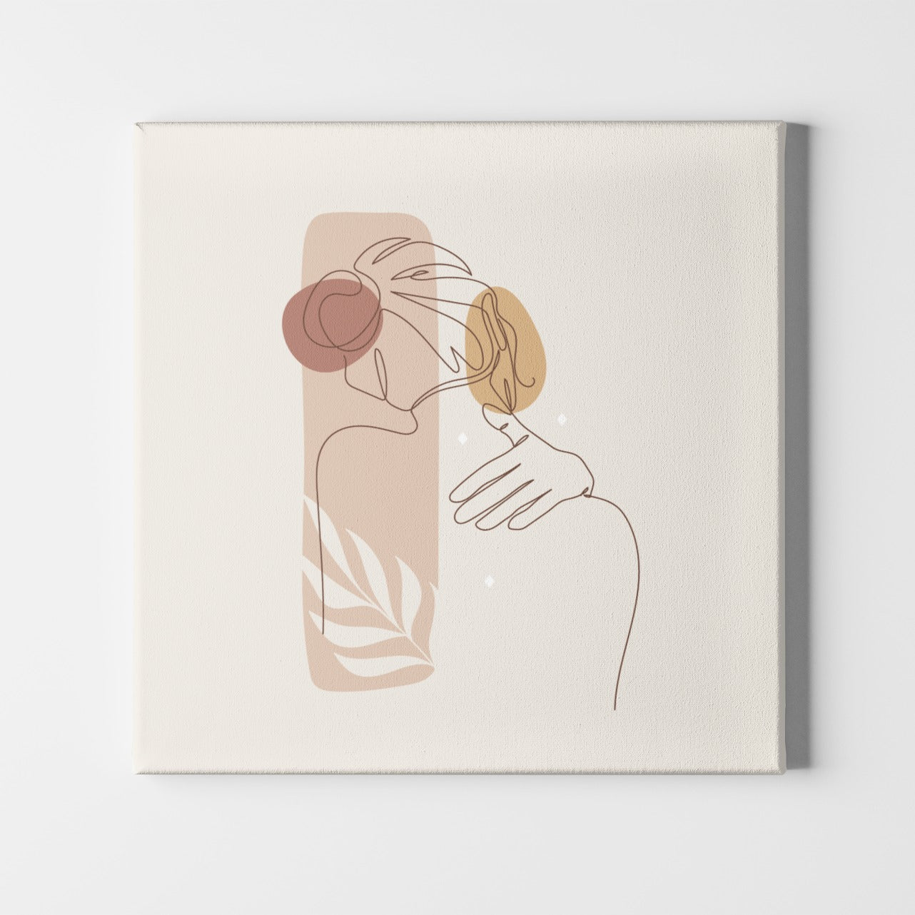 line art Aesthetic Canvas Print
