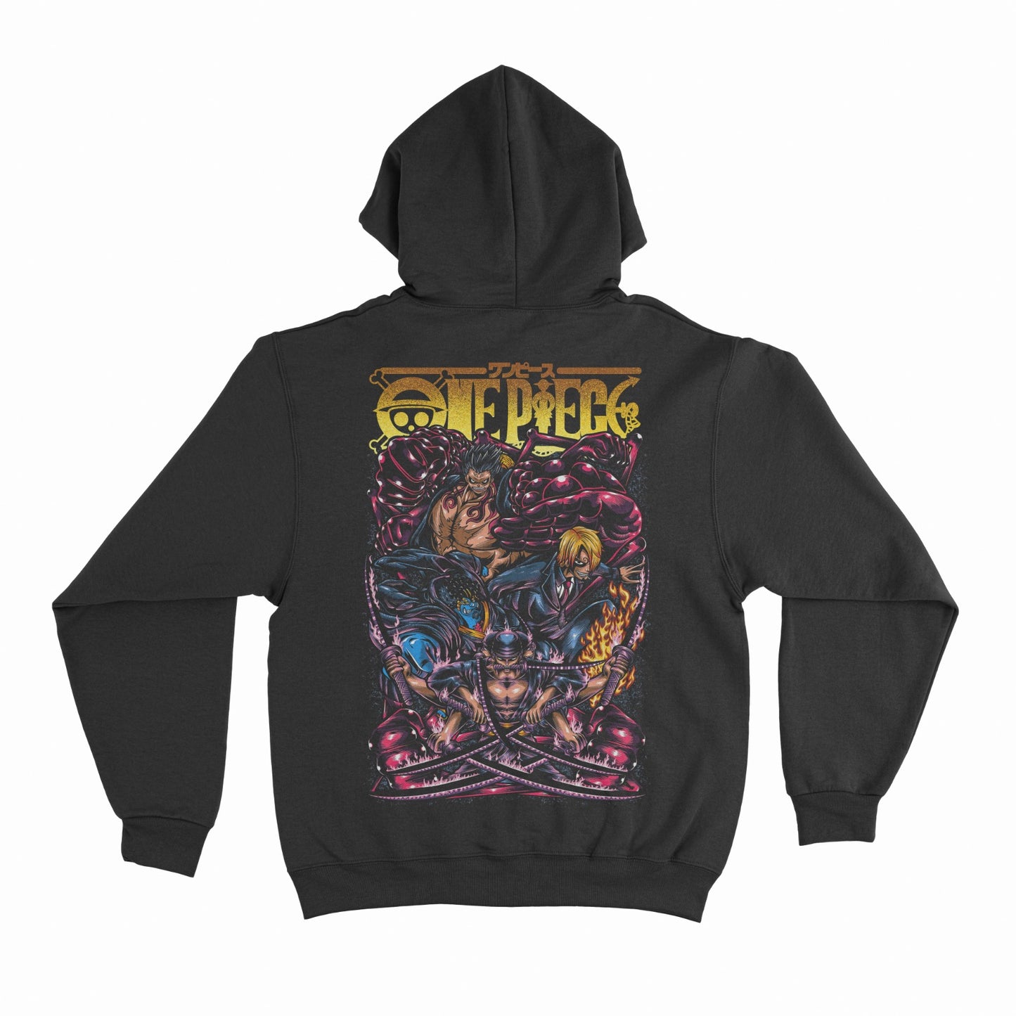 Monster trio Luffy Sanji Zoro Jimbei Hoodie