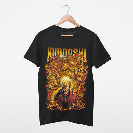Kuroashi Black Leg Sanji T-shirt
