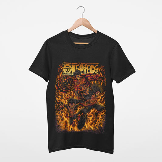 Geared up Luffy T-shirt