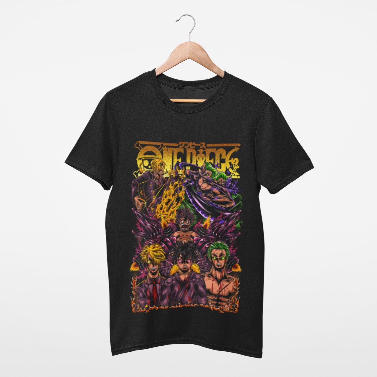 Bloody Monster Trio Sanji Luffy Zoro T-shirt