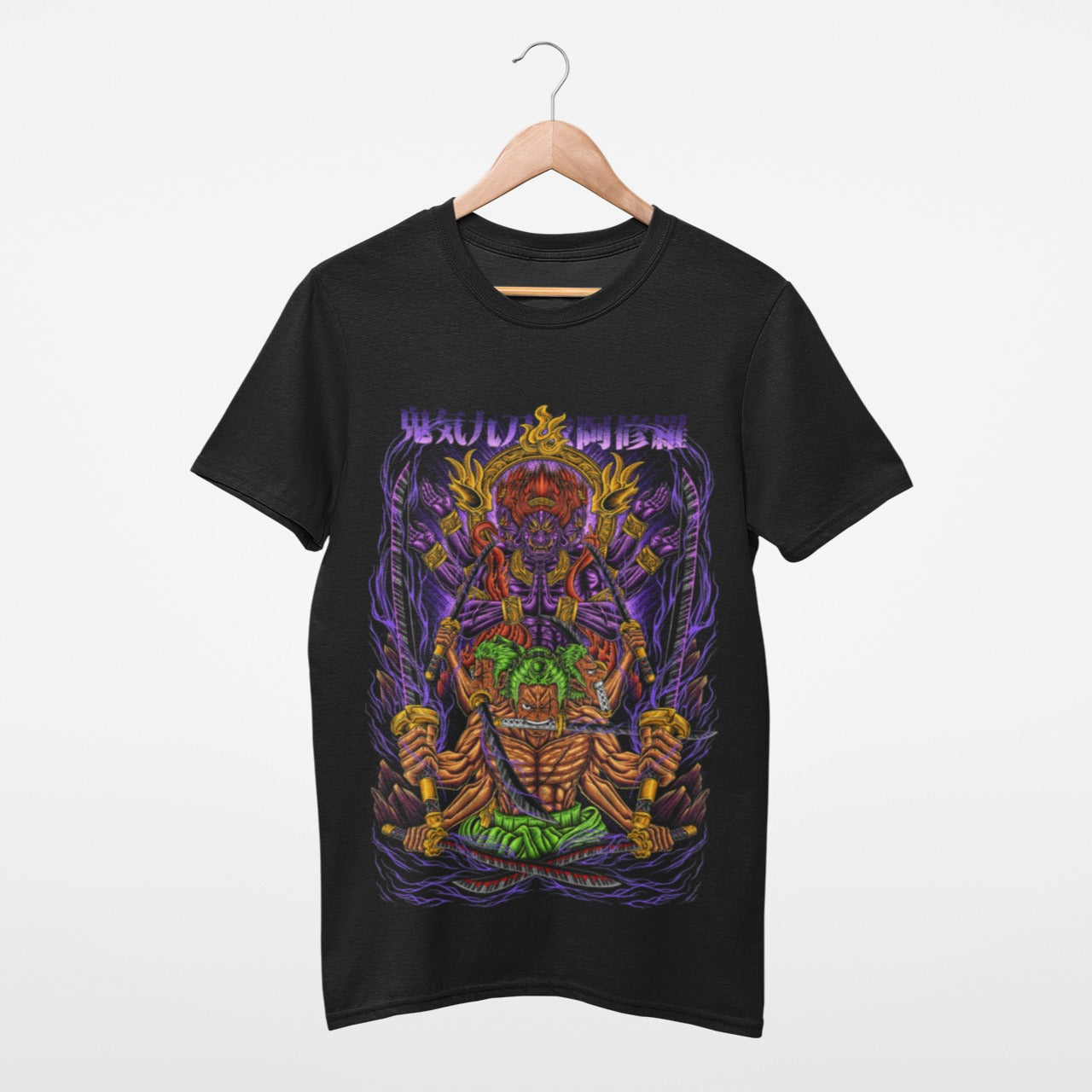 Ashura Nine-sword style Roronoa Zoro T-shirt