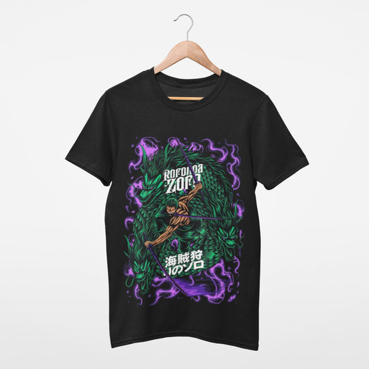 3-sword style Roronoa Zoro T-shirt