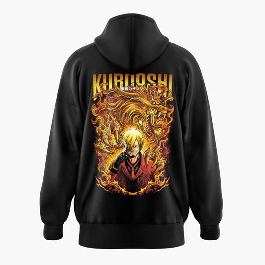 Fired up Kuroashi Vinsmoke Sanji One Piece Oversized Hoodie