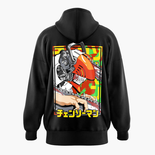 Closeup Chainsawman Oversized Hoodie