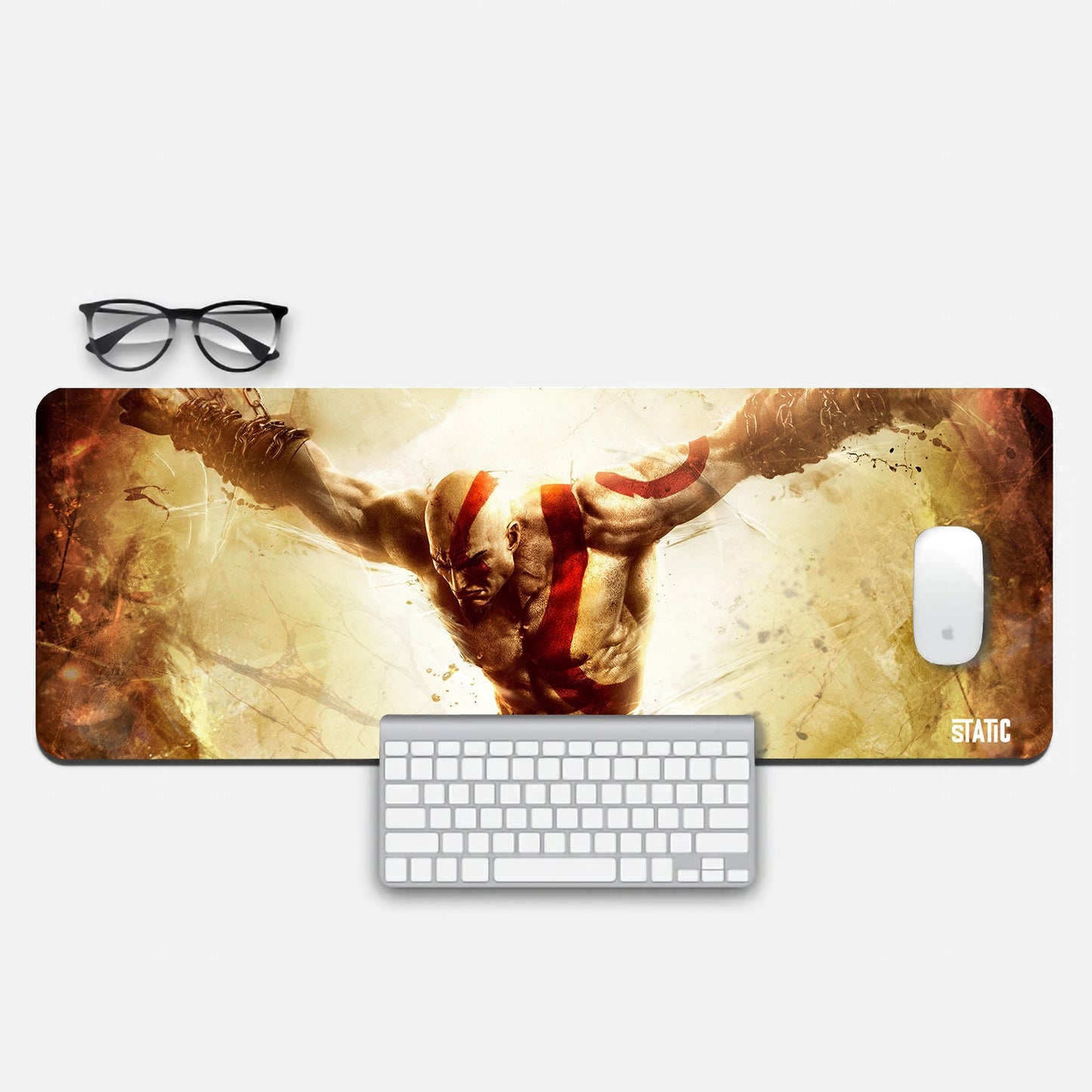 God of War Extended Mouse Pad Kratos in chains