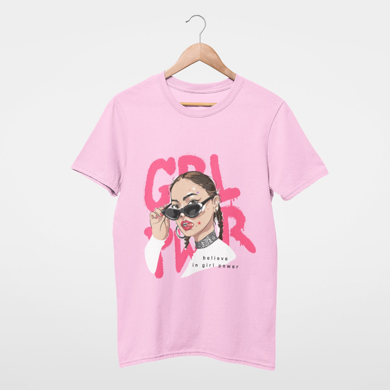 GRL PWR believe in girl power T-shirt