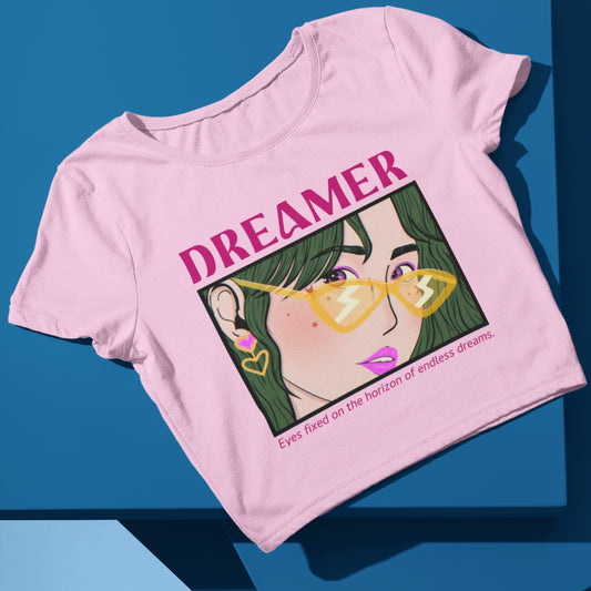 Dreamer eyes Crop Top