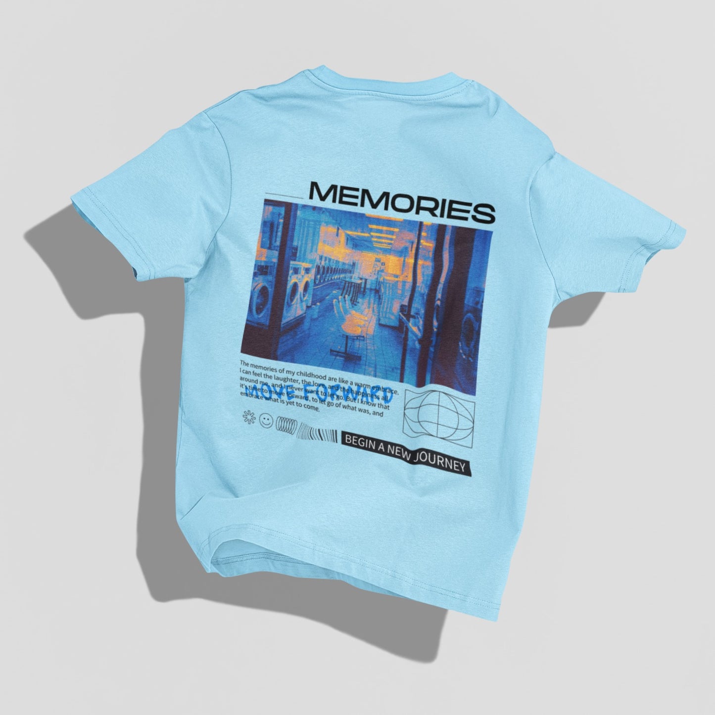 Graphic memories Oversized T-shirt