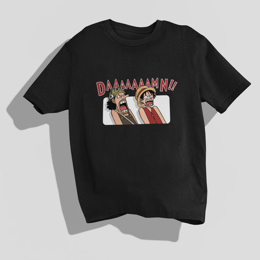 Unisex Premium Oversized One Piece Damn T-shirt