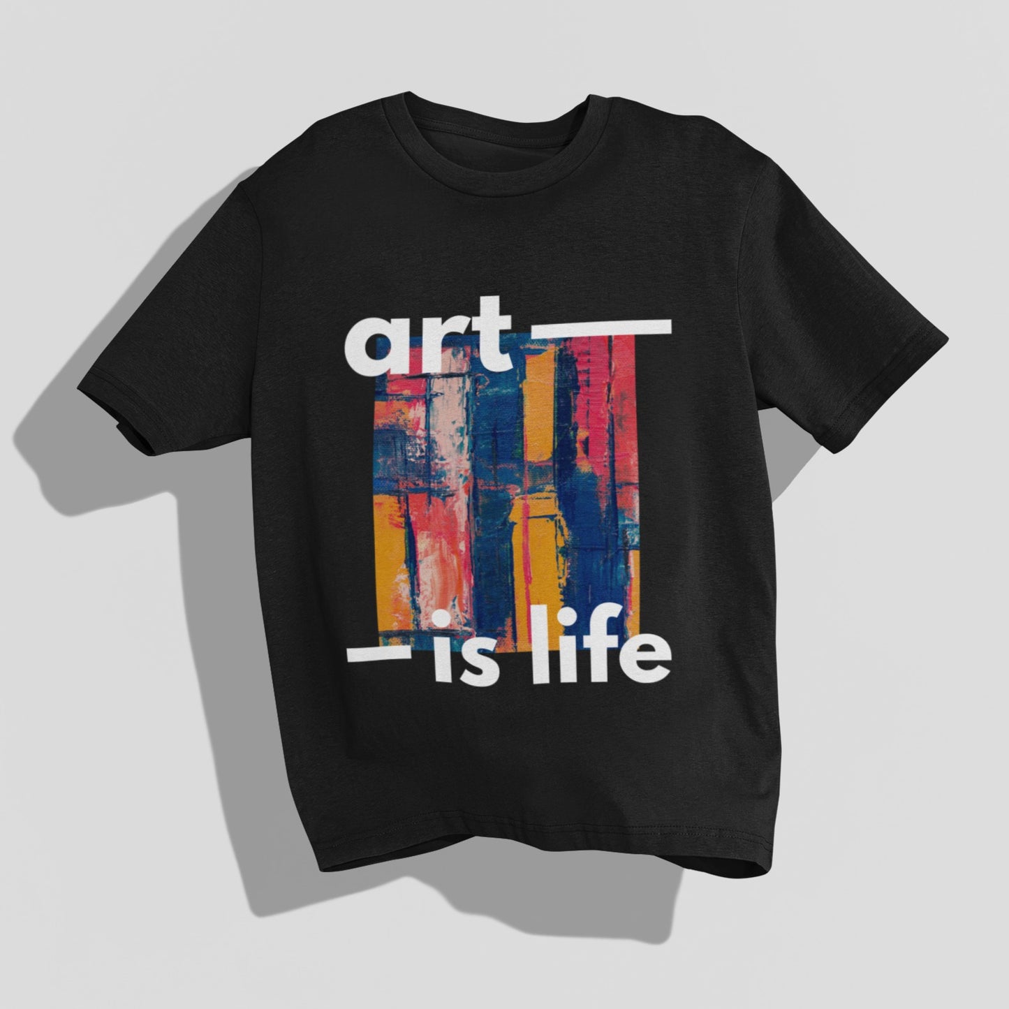 Art is Life Oversized Unisex T-shirt