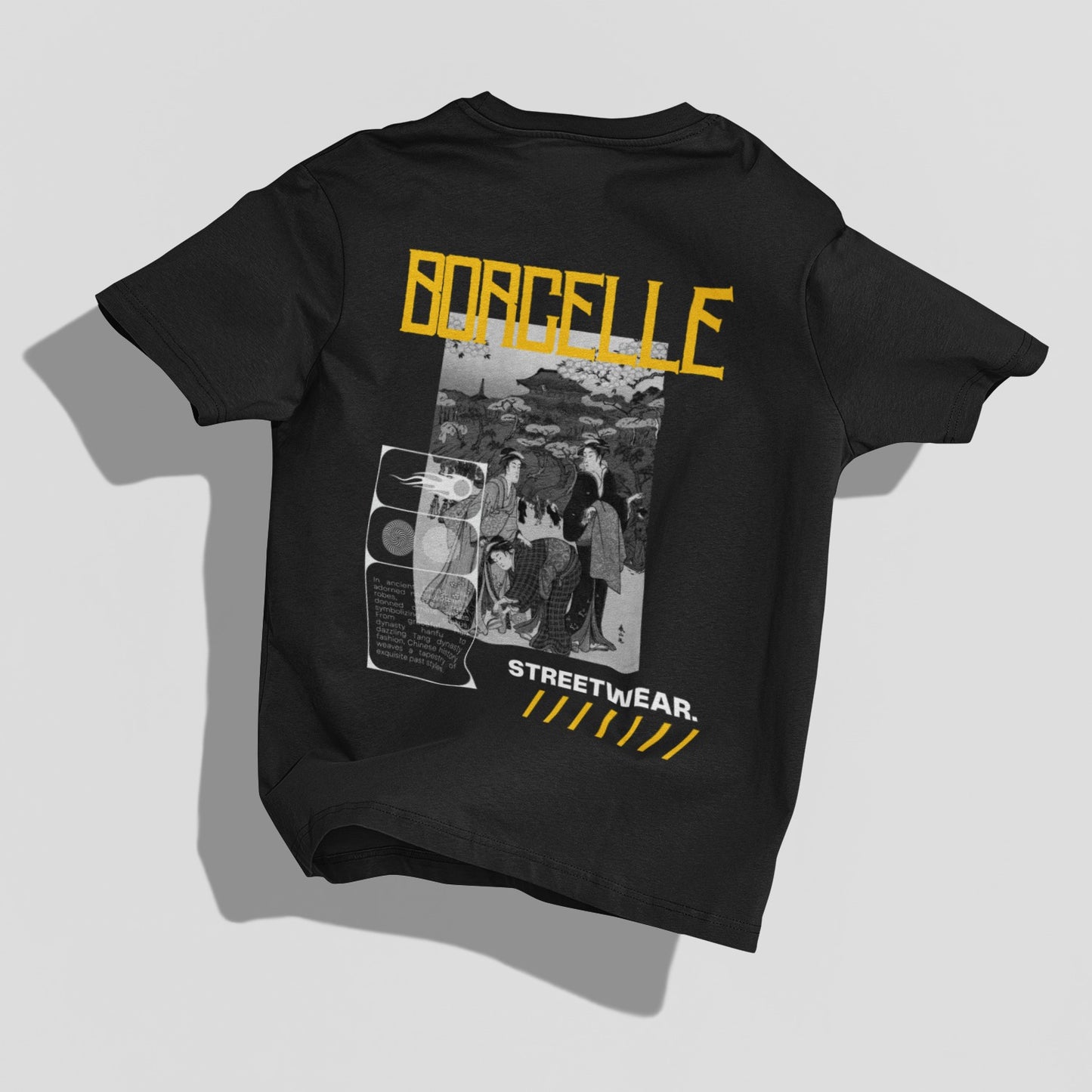 Borcelle Streetwear Oversized Unisex T-shirt