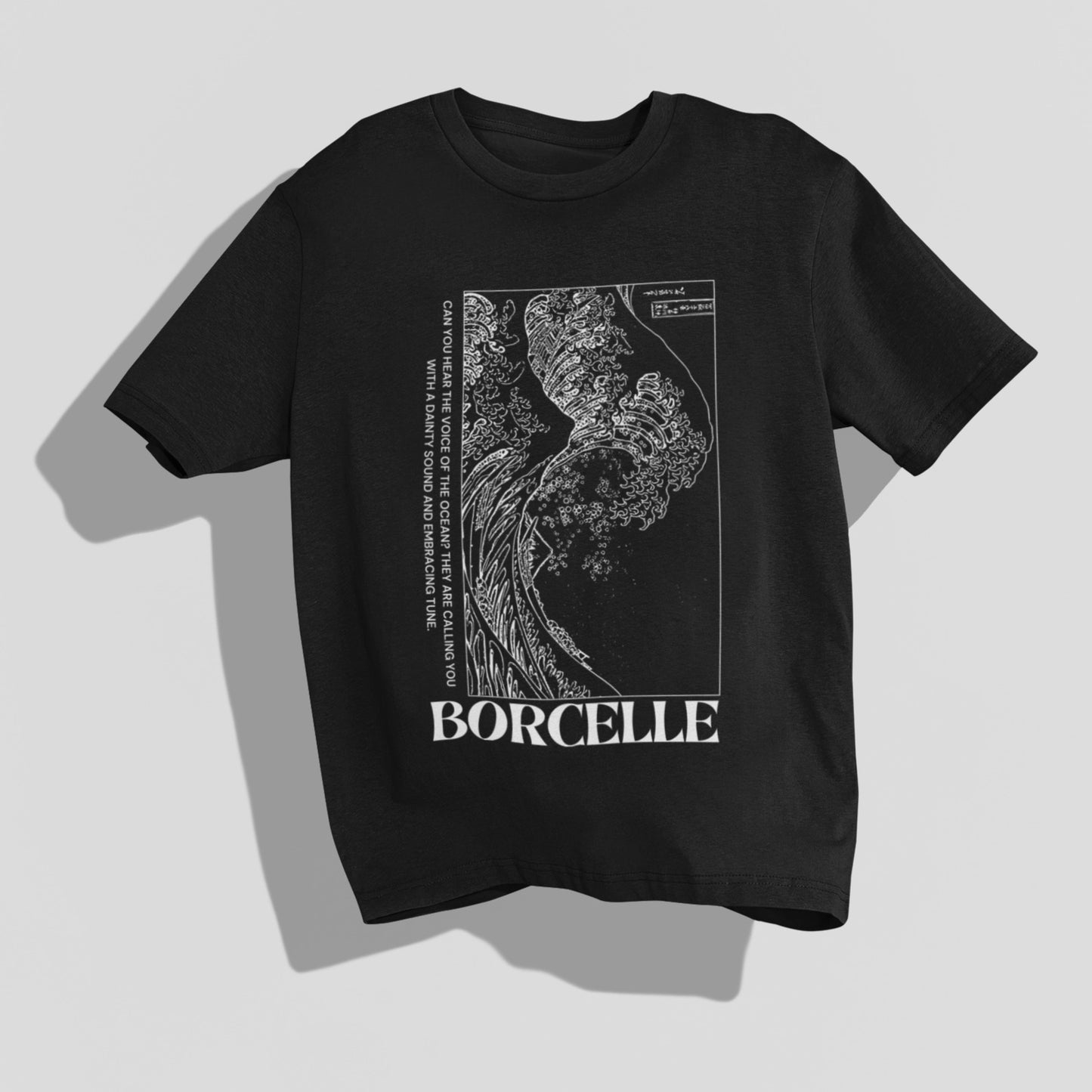 Borcelle Front Oversized Unisex T-shirt