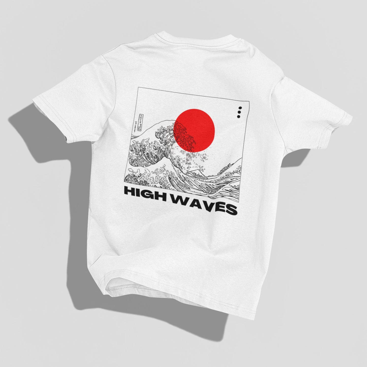 High Waves Back Oversized Unisex T-shirt