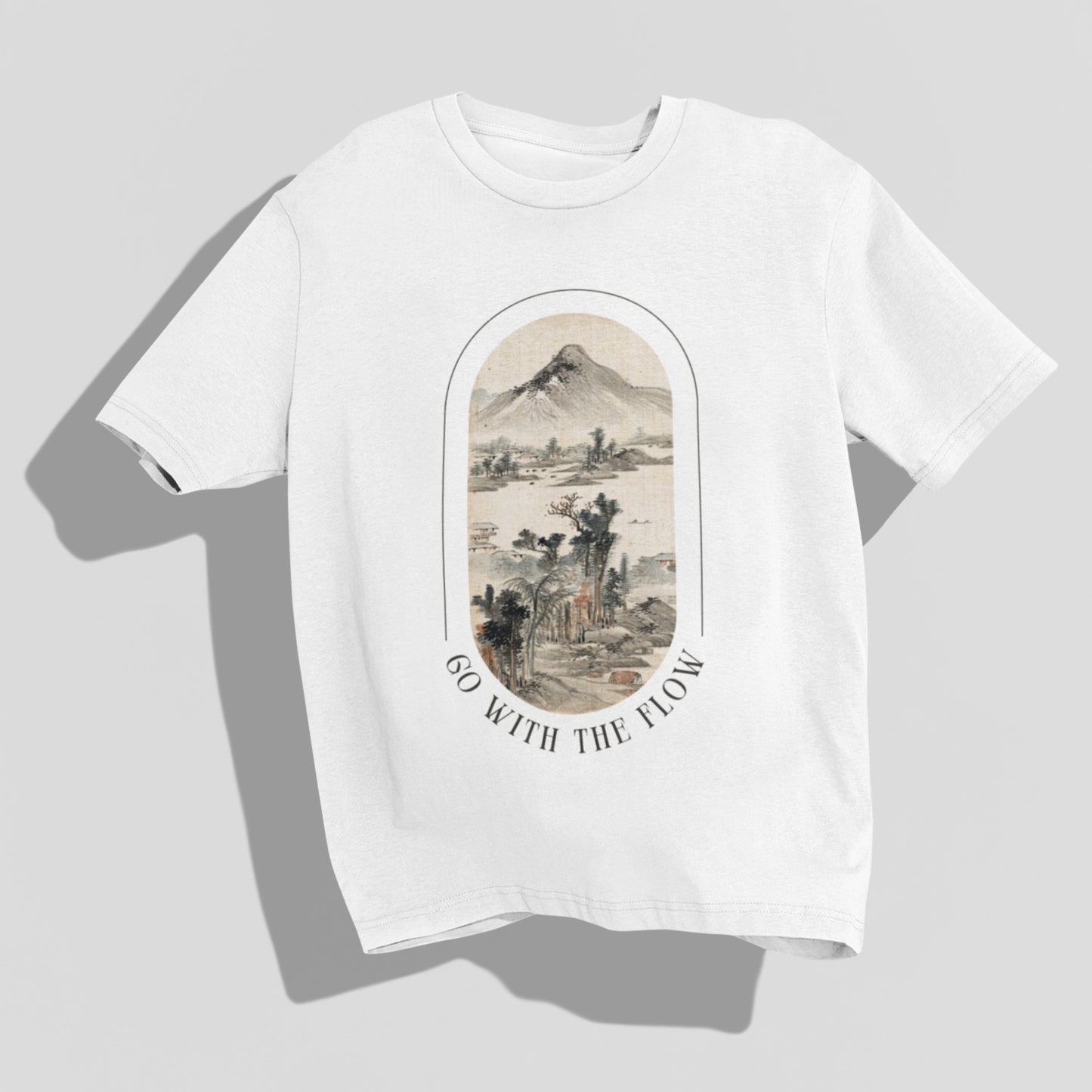 Go with the Flow Oversized Unisex T-shirt