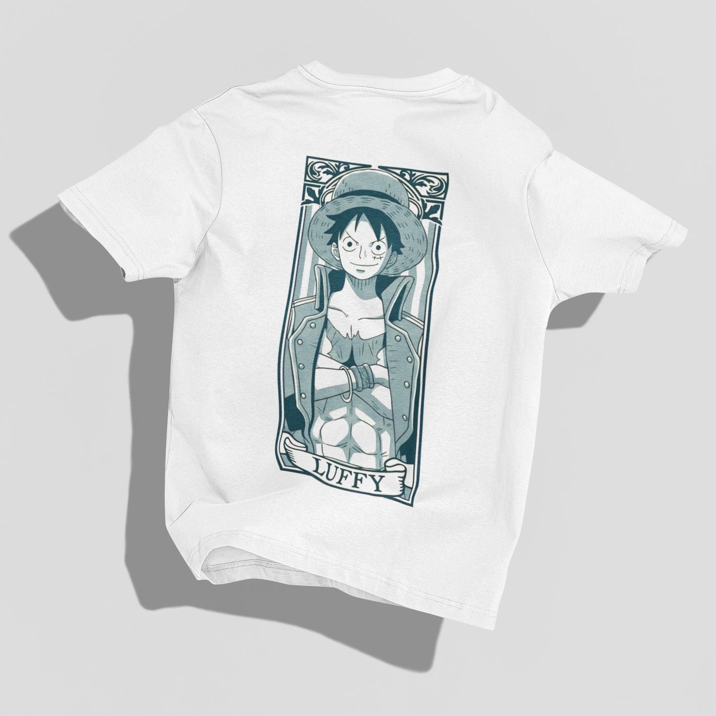 Unisex Premium Oversized Luffy Banner T-shirt