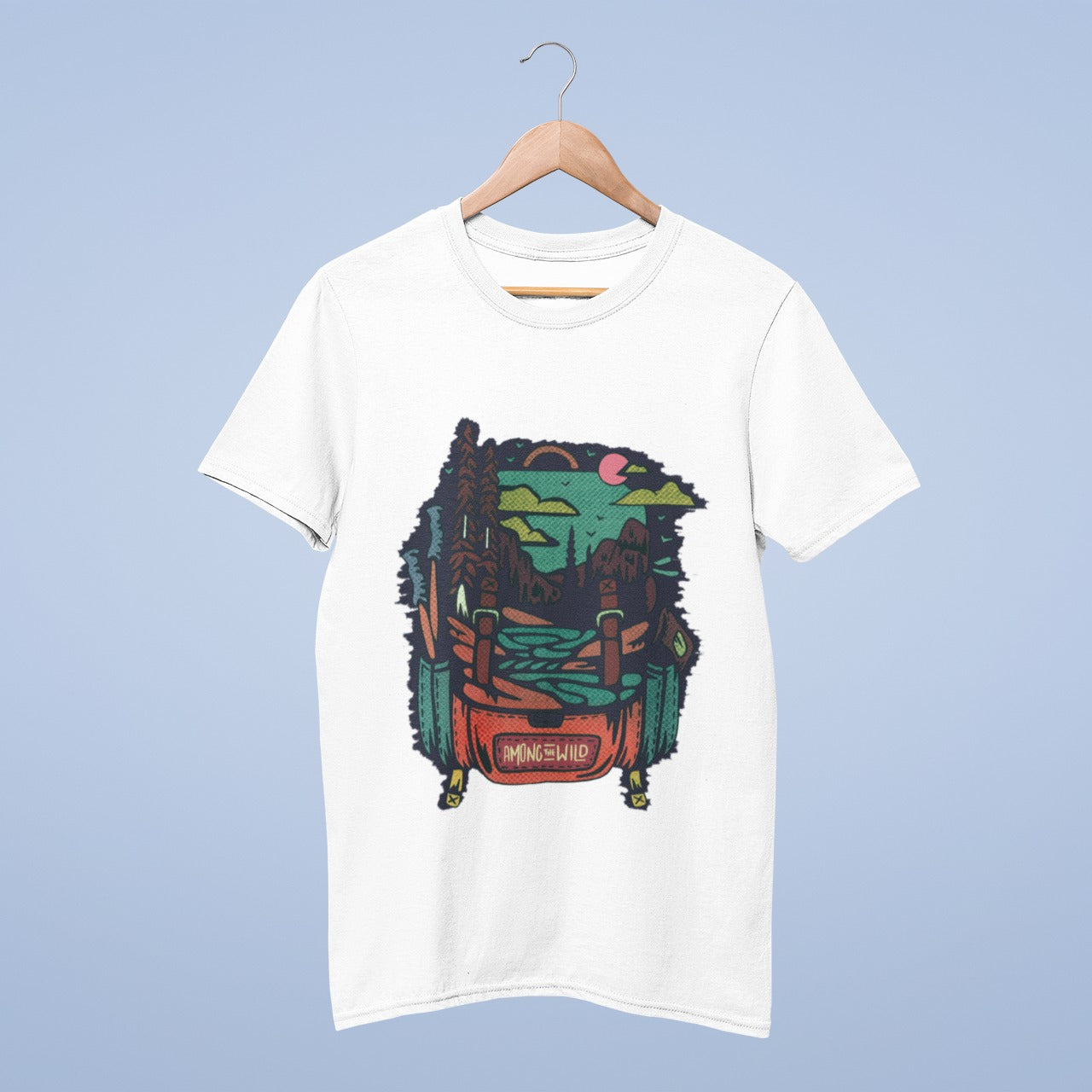 Among the wild T-shirt from @Meraki.creation.art
