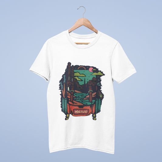 Among the wild T-shirt from @Meraki.creation.art