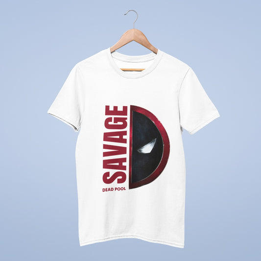 Savage Deadpool T-shirt from @Elysium_works7