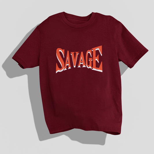 Savage Oversized T-shirt by @javinovelty