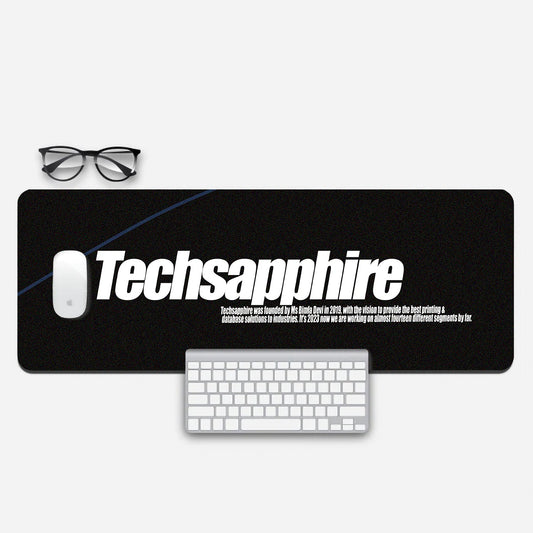 Tech sapphire Extended Mouse Pad by @pankaj.230_5