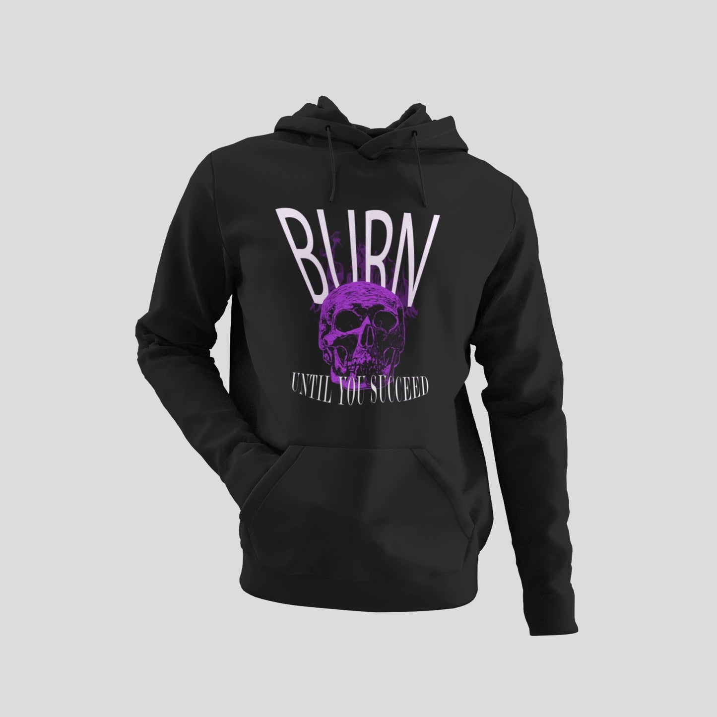 Burn until you succeed Hoodie by @sauravi_art.craft
