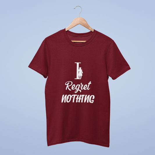 I regret nothing T-shirt from @sandhya_s_artlab