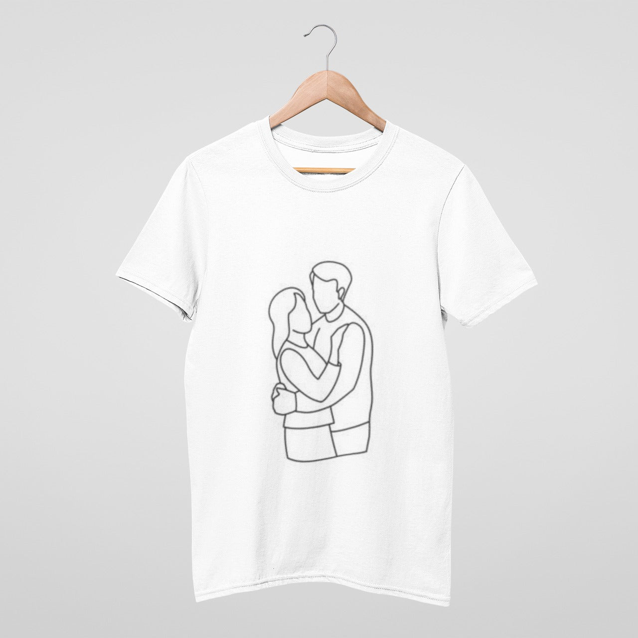 hug in love T-shirt from @Divya_Singh_8709