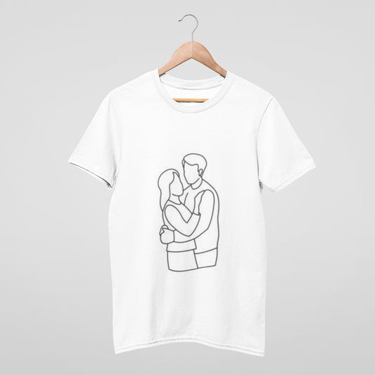 hug in love T-shirt from @Divya_Singh_8709