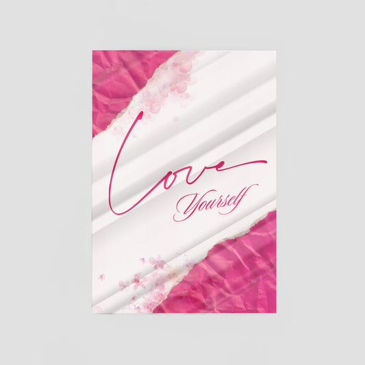Love yourself Metal Poster by @dreams_6422