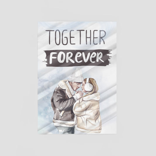 Together Forever Metal Poster by @dreams_6422