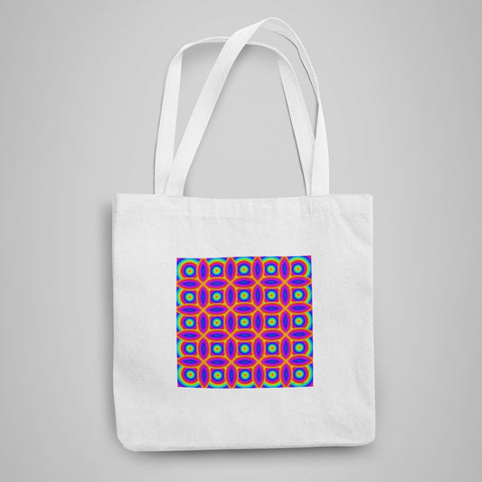 Aesthetic symmetric Tote Bag With Zipper by @_sm_teju_