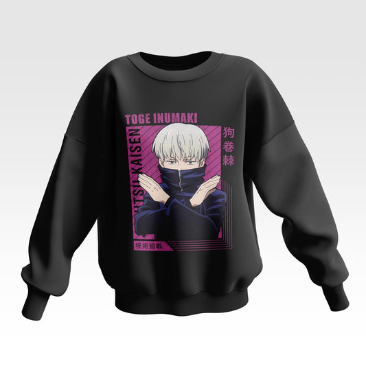 Toge Inumaki Jujutsu Kaisen Oversized Sweatshirt - Unisex