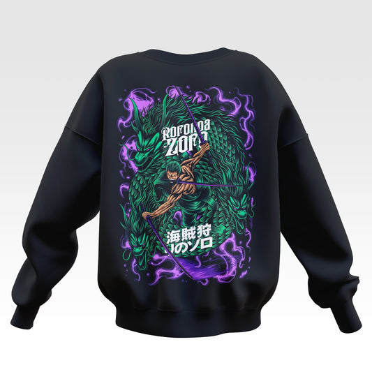 Roronoa Zoro One Piece Oversized Sweatshirt - Unisex