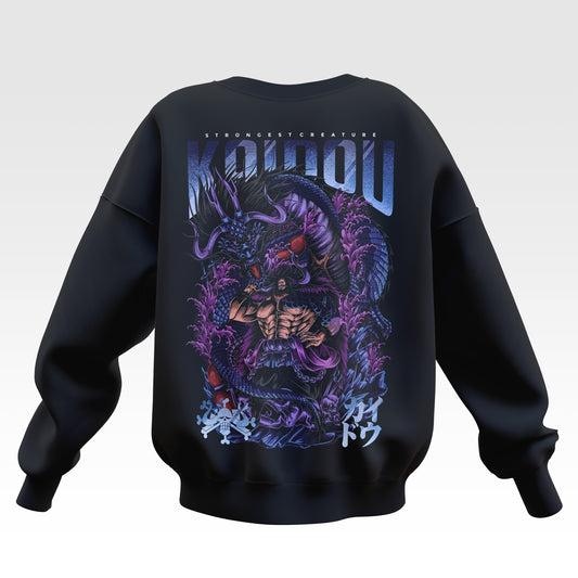 Yonko Kaido One Piece Oversized Sweatshirt - Unisex
