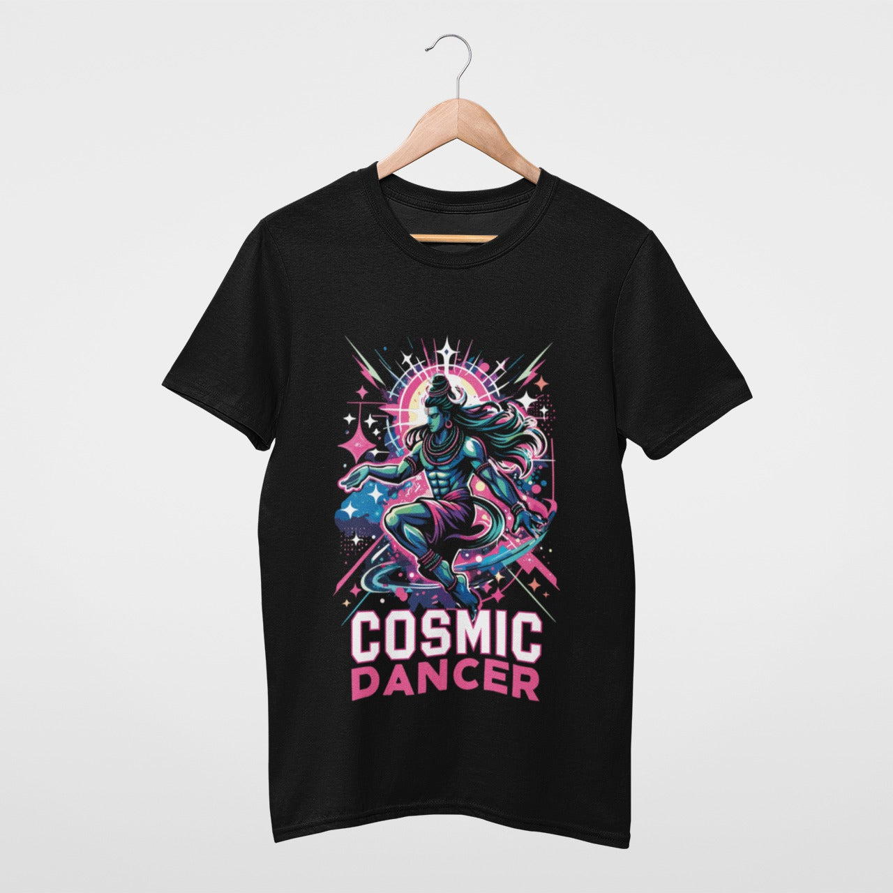 Crop Top Cosmic Girl Shirt Cosmic Dancer Lord Shiva T-shirt