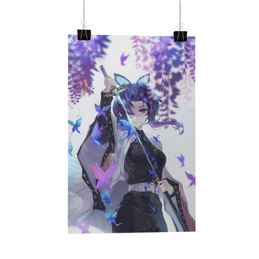 Demon Slayer Shinobu Metal Poster