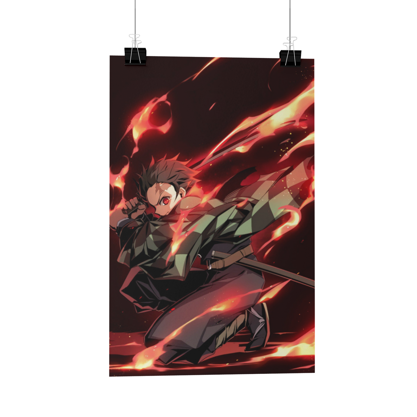 Demon Slayer Tanjiro Metal Poster