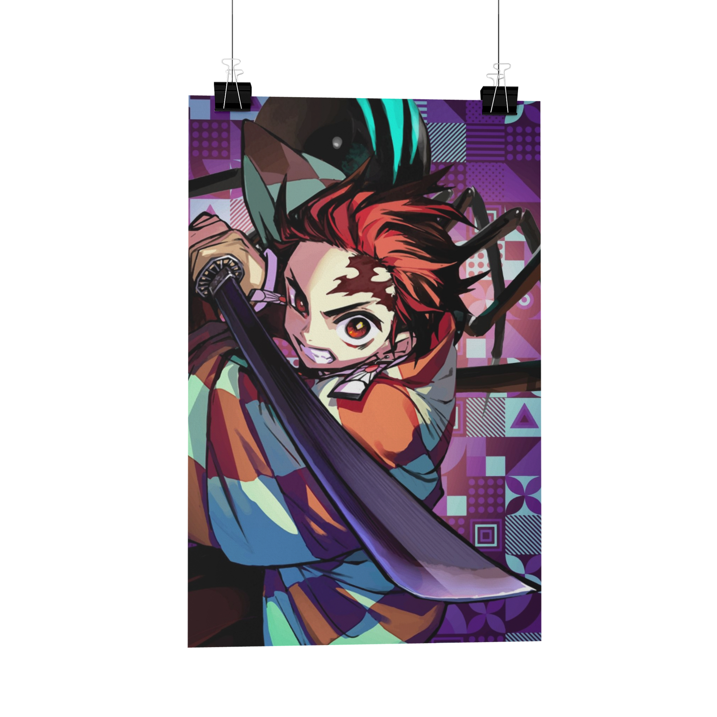 Demon Slayer Tanjiro Metal Poster