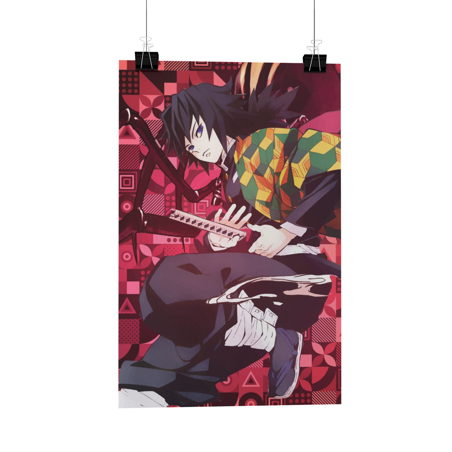 Giyu Demon Slayer Metal Poster