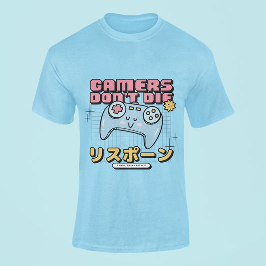 Gamers don't die T-shirt