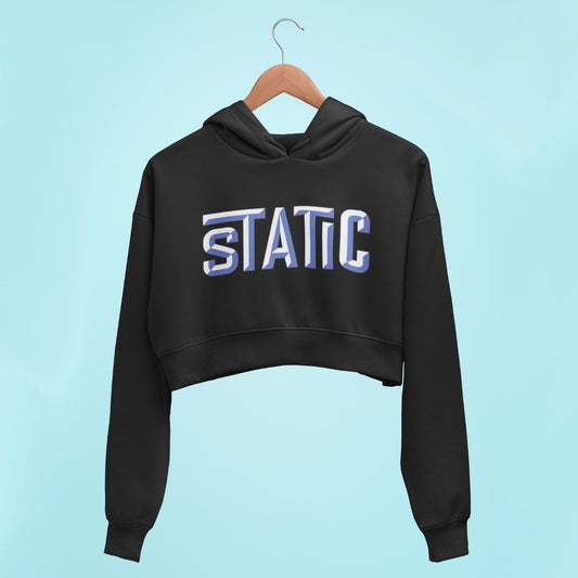 The STATIC Crop Hoodie