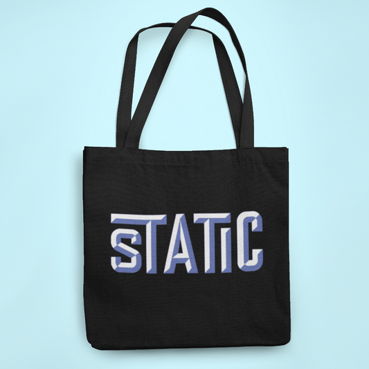 The STATIC Tote Bag with Zipper