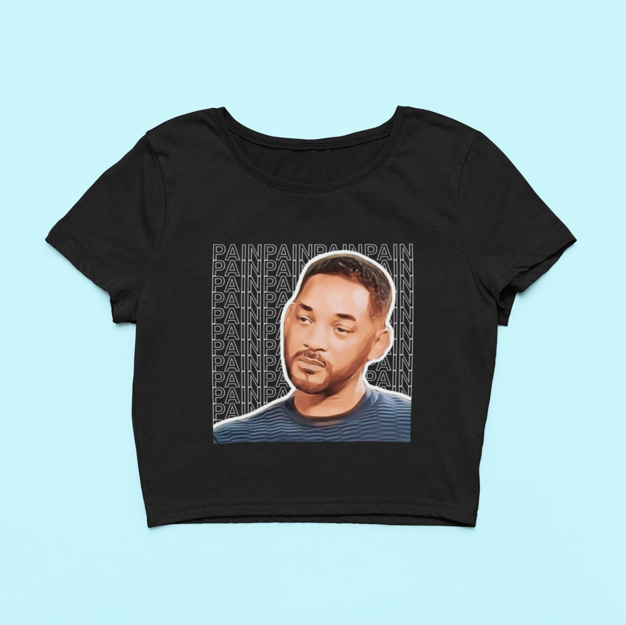 Sad Smith Crop Top